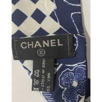 Chanel Accessoire aus Seide in Blau