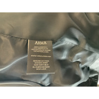 Arma Jacke/Mantel aus Leder in Schwarz