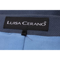 Luisa Cerano Blazer in Cotone in Blu