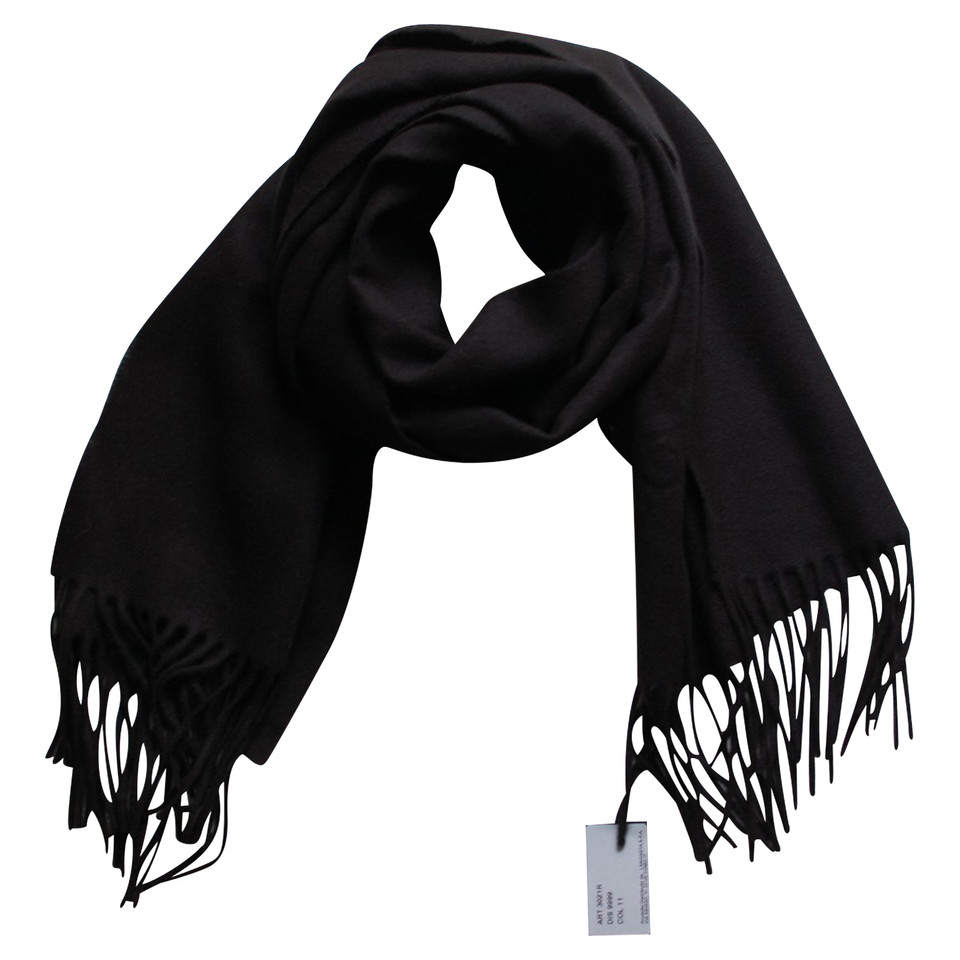 Moschino Zwarte wollen sjaal