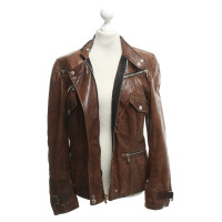 Dolce & Gabbana Leather jacket in brown