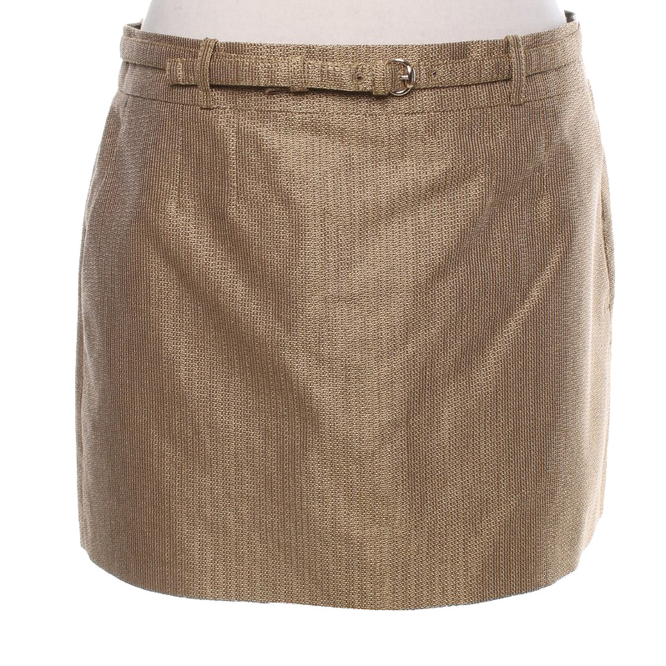 Gucci skirt in gold