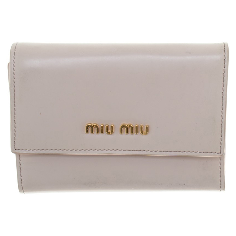 Miu Miu Wallet in Hellrosa