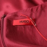 Hugo Boss Robe en Soie en Rouge