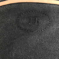 Hermès Sac à dos en Coton en Noir