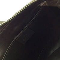 Gucci Suede leather clutch Brown