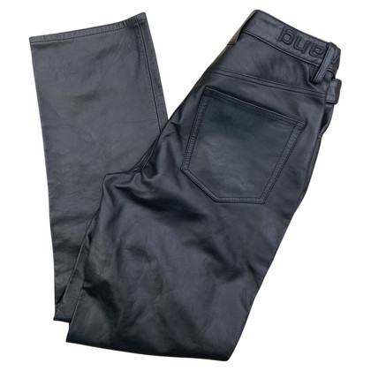 Alexander Wang Trousers Leather in Black