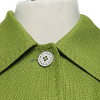 Dolce & Gabbana Jacket/Coat Viscose in Green