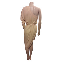 Elisabetta Franchi Kleid aus Viskose in Nude