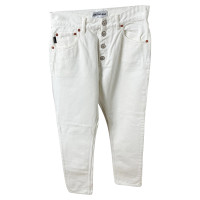 Balenciaga Jeans in Cotone in Bianco