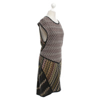 Missoni Gebreide jurk met patroon