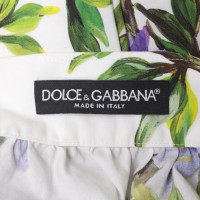 Dolce & Gabbana Rock mit floralem Print
