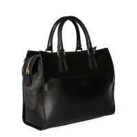 Etro Tote bag Leather in Black