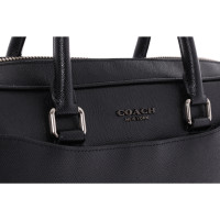 Coach Shoulder bag Leather in Black