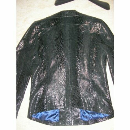 Drykorn Jacket/Coat Leather in Black