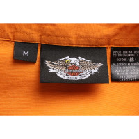 Harley Davidson Oberteil aus Baumwolle in Orange