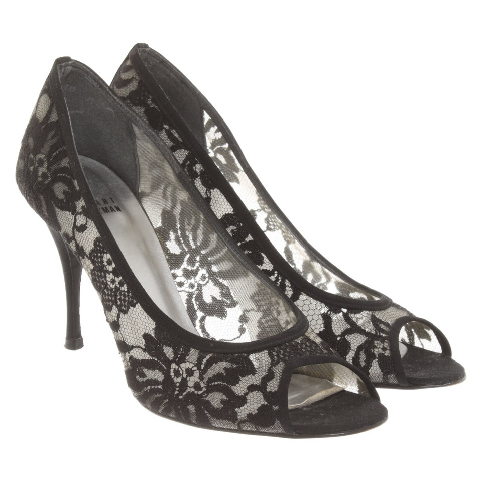 Stuart Weitzman Pumps/Peeptoes in Zwart