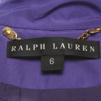 Ralph Lauren Black Label Giacca/Cappotto in Seta in Viola