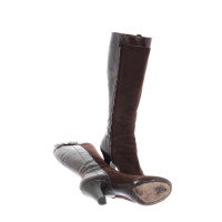 Costume National Boots Leather in Brown