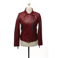 Each X Other Jacket/Coat Leather in Bordeaux