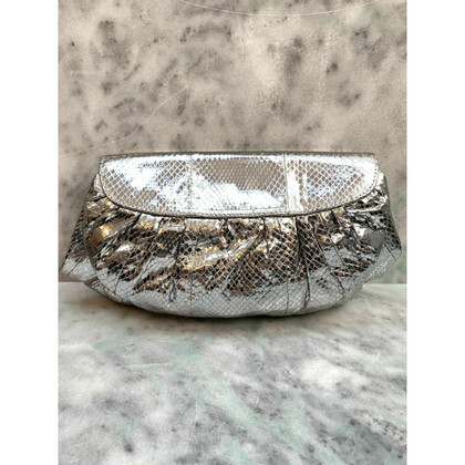 Jimmy Choo Clutch Bag in Silvery