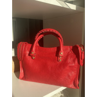 Balenciaga Classic City Leather in Red