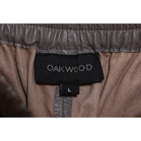Oakwood Hose aus Leder in Taupe