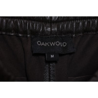Oakwood Paire de Pantalon en Cuir en Marron