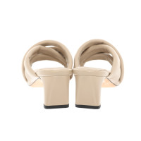 Anine Bing Sandals Leather in Cream