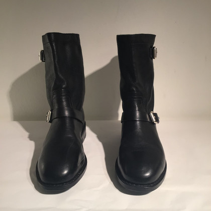 Rag & Bone Ankle boots Leather in Black