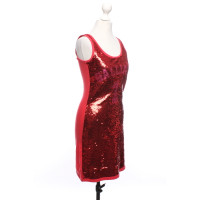 John Galliano Dress Cotton in Red