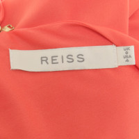 Reiss Top in orange-red