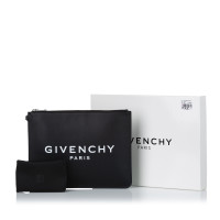 Givenchy Clutch Leer in Zwart