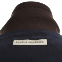 Balenciaga Wollmantel mit Boxy Schnitt