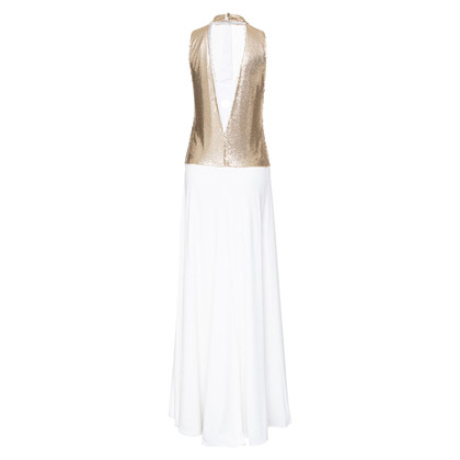 Genny Kleid aus Viskose in Weiß