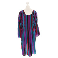 Anna Sui Kleid mit gestreiftem Muster