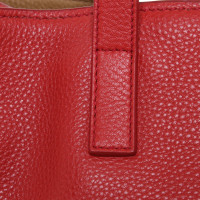 Miu Miu Tote bag Leather in Red