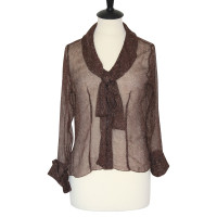 Pinko Silk blouse in brown