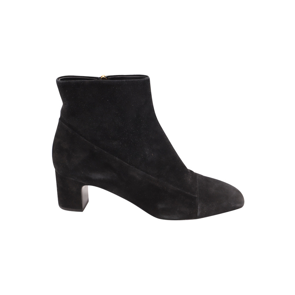 Hermès Ankle boots Suede in Black