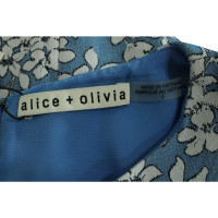 Alice + Olivia Dress Cotton in Blue