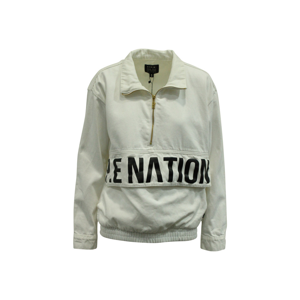 P.Enation Blazer Cotton in White