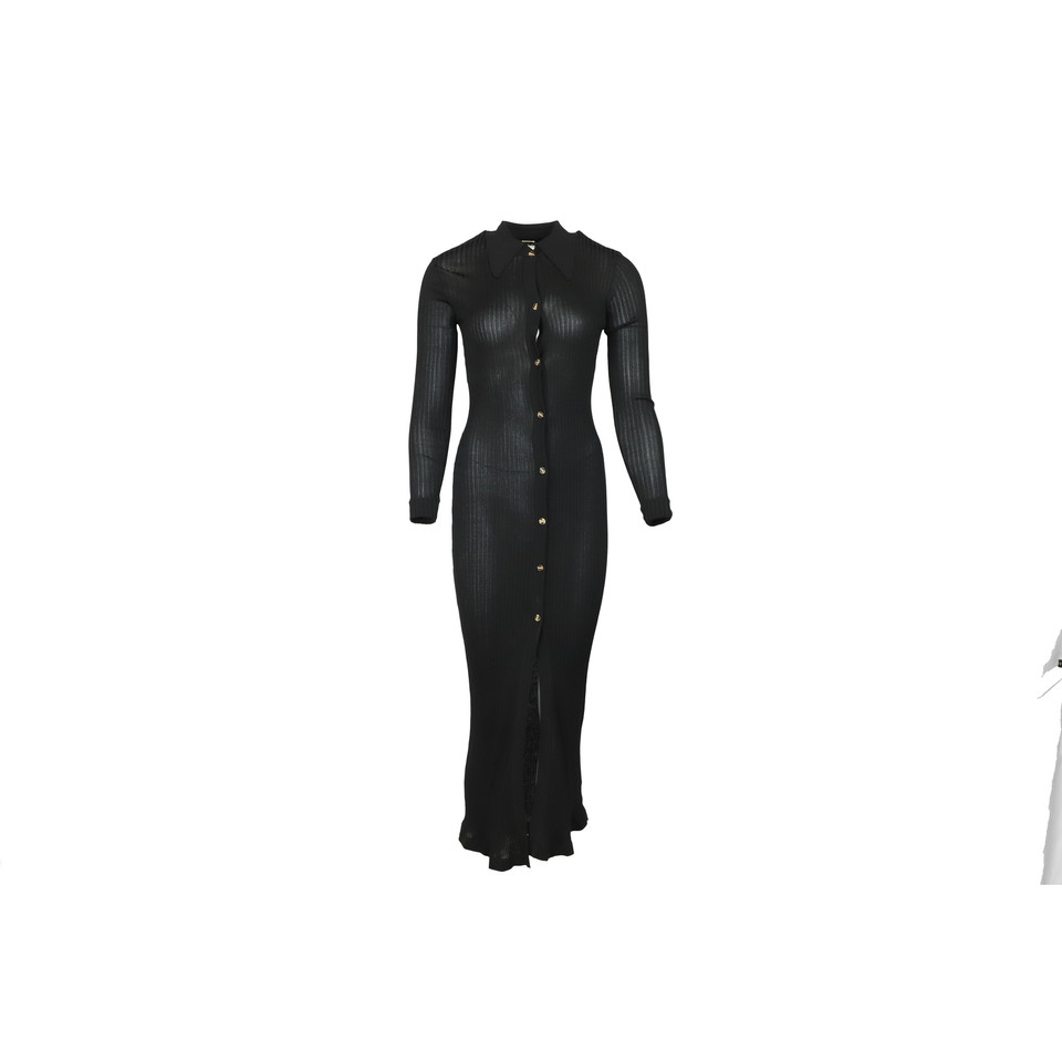 Dodo Bar Or Kleid aus Viskose in Schwarz