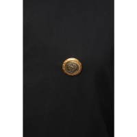 Gianni Versace Giacca/Cappotto in Cotone in Nero