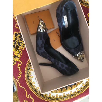 Louis Vuitton Pumps/Peeptoes aus Leinen