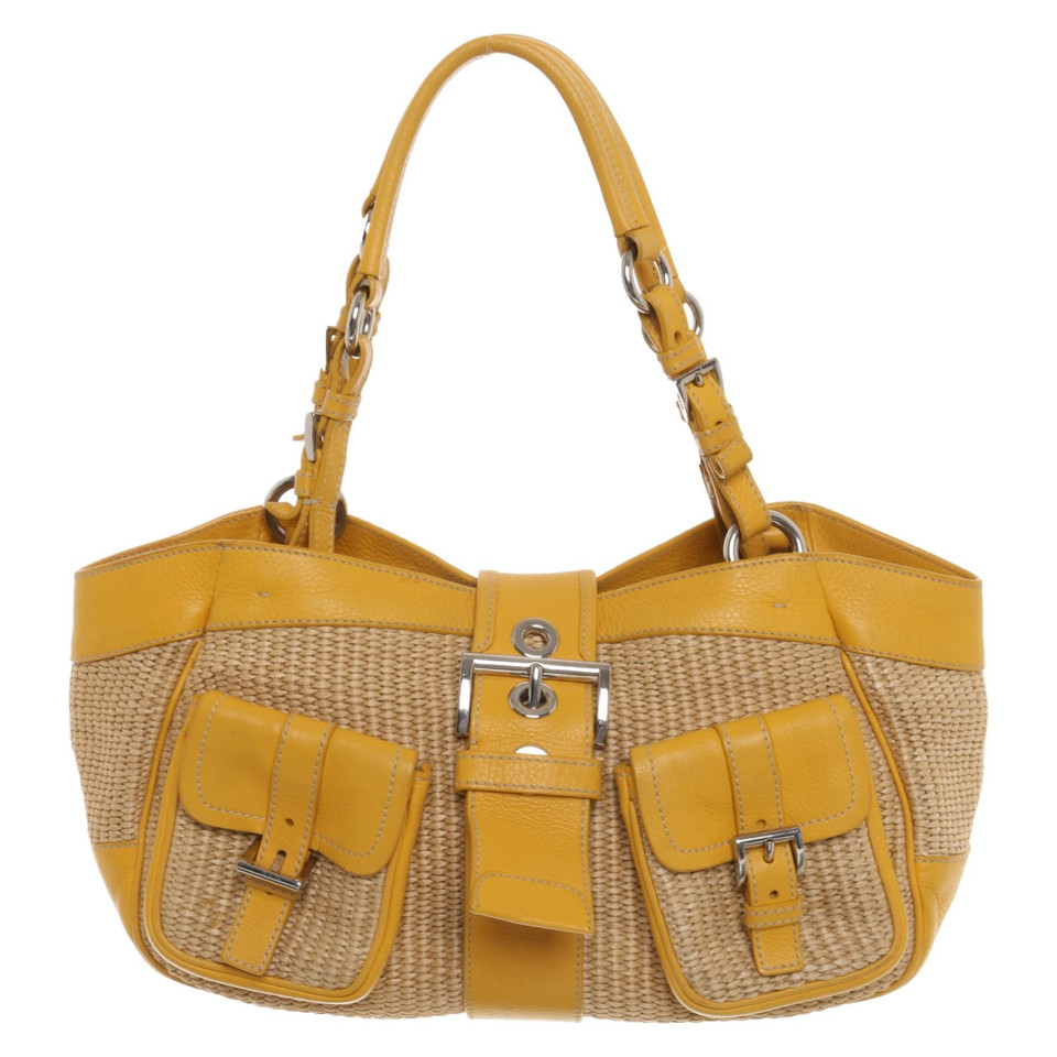 Prada Handbag in Yellow