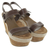 Sergio Rossi Wedges in brown