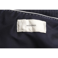 Windsor Blazer aus Wolle in Blau