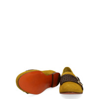 Santoni Sandalen aus Leder in Braun