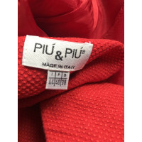 Piu & Piu Jacket/Coat in Red
