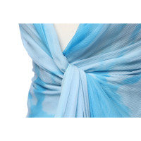 Donna Karan Dress Silk in Blue